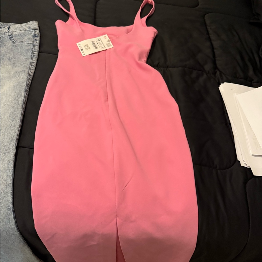 Pink Sleeveless Dress